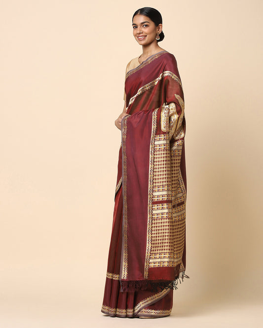Abeer Kadwa Silk Cotton Saree