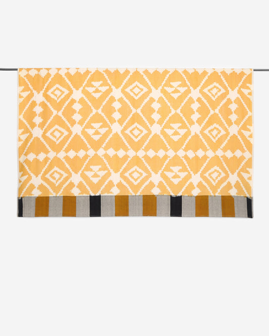 Shyla Warp Ikat Cotton Bed Cover