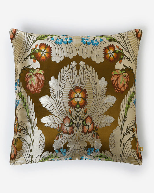 Ganta Gyasar Silk Cushion Cover