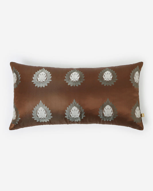 Tankhama Gyasar Silk Cushion Cover