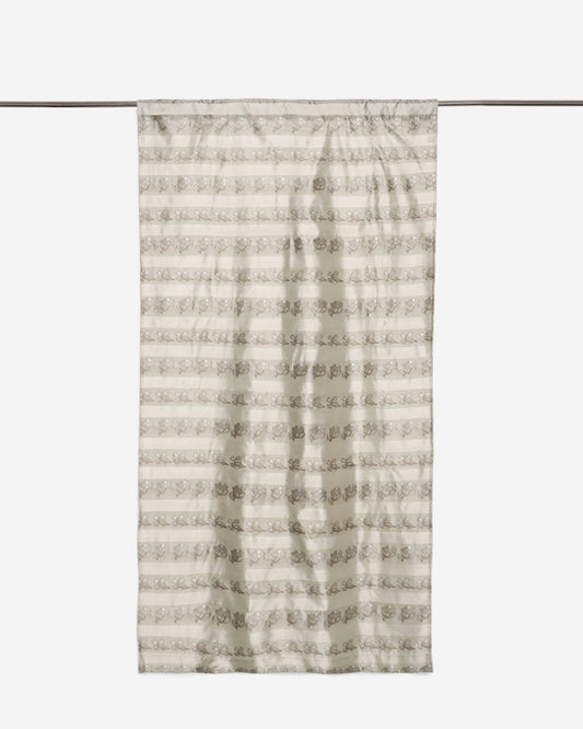 Sunflower Cutwork Silk Curtain