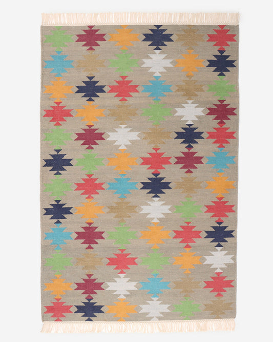 Rangoli Panja Cotton Rug