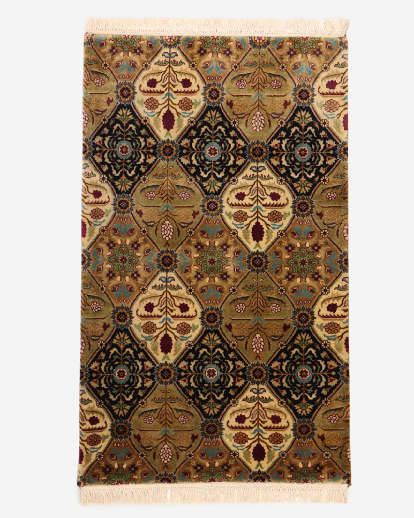 Persian Hand Knotted Cotton Wool Rug