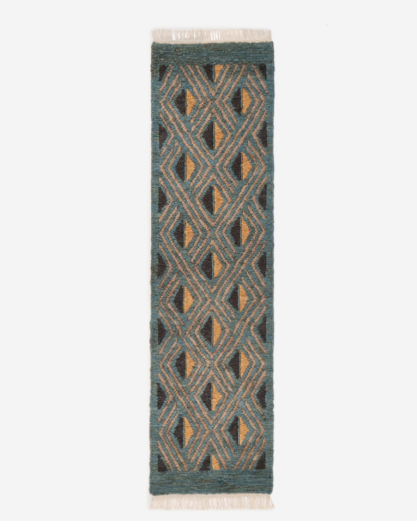 Diamonds Soumak Cotton Jute Rug