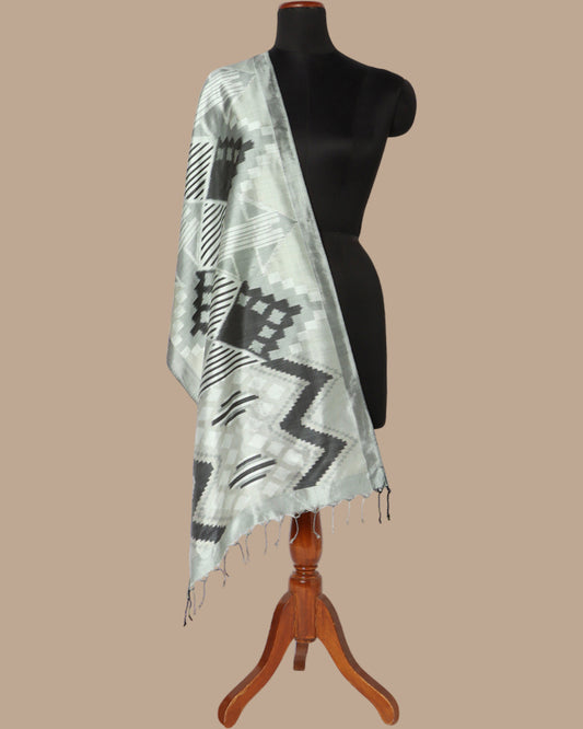 Tanaya Weft Ikat Silk Stole