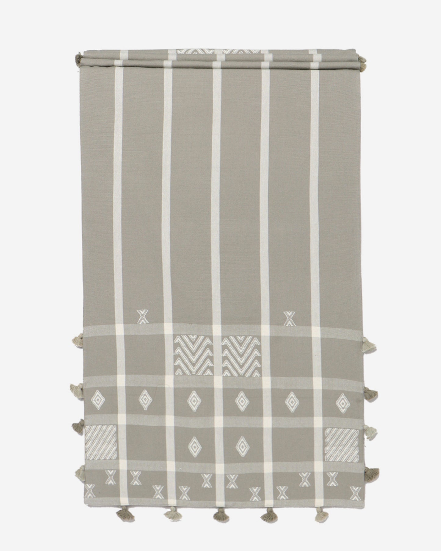 Ekiya Extra Weft Cotton Table Runner