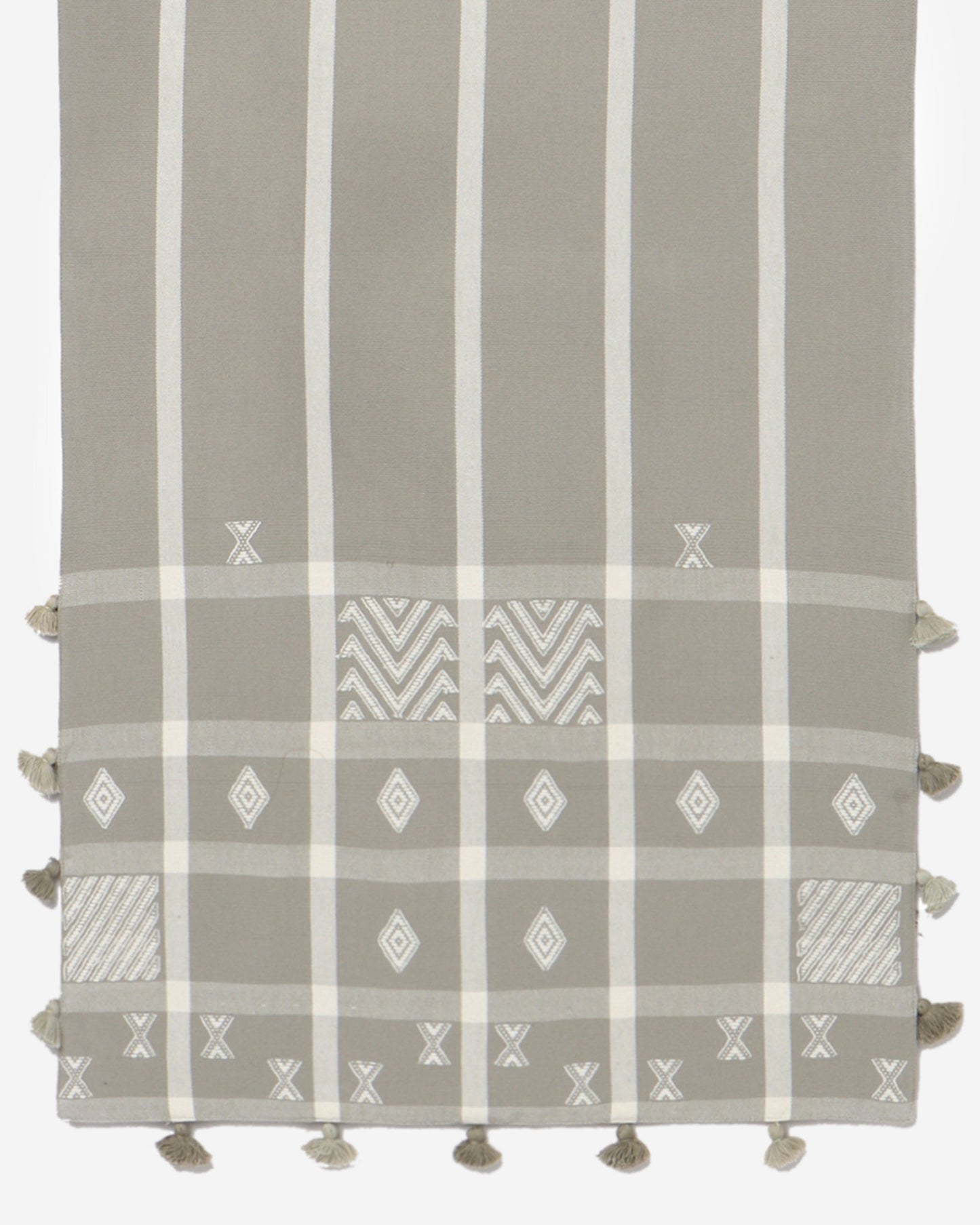 Ekiya Extra Weft Cotton Table Runner