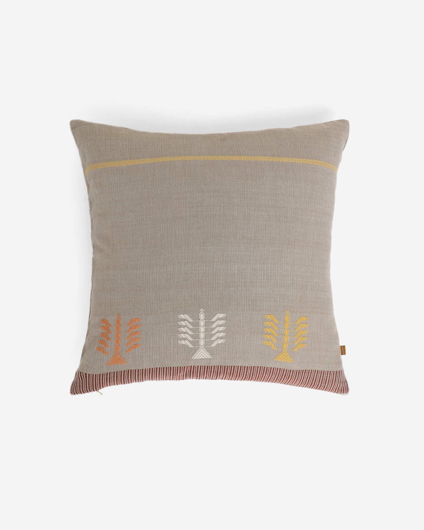 Pushpagiri Extra Weft Cotton Cushion Cover