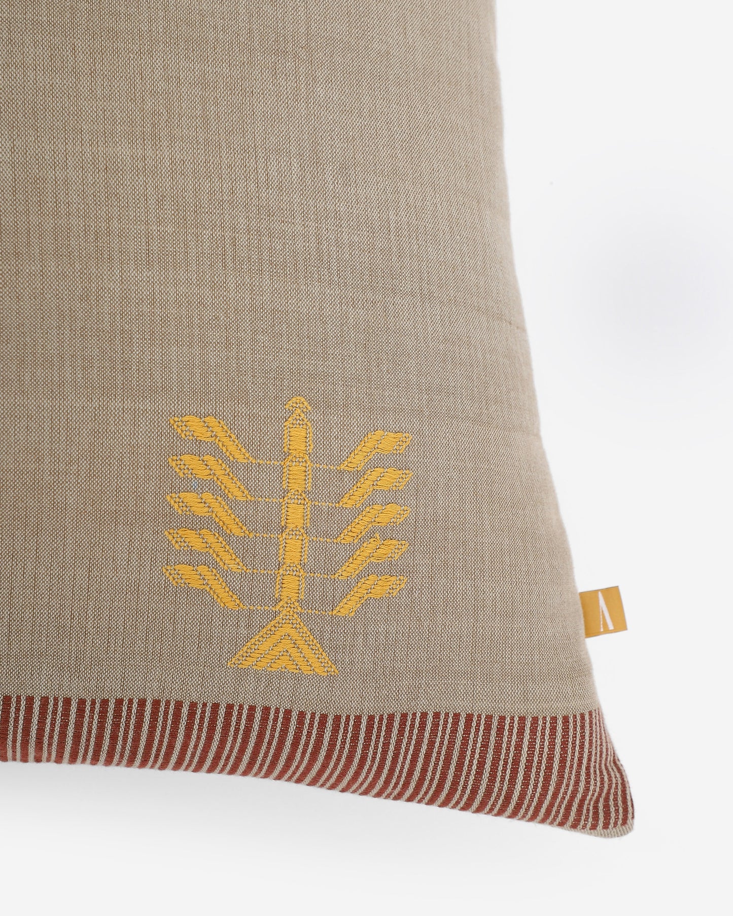 Pushpagiri Extra Weft Cotton Cushion Cover