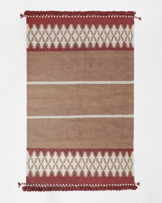Natha Kharad Cotton Wool Rug
