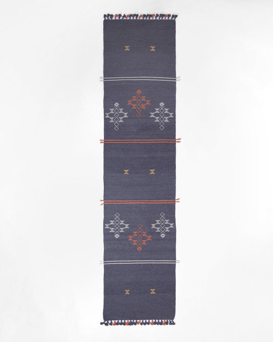 Vruksha Extra Weft Cotton Wool Rug