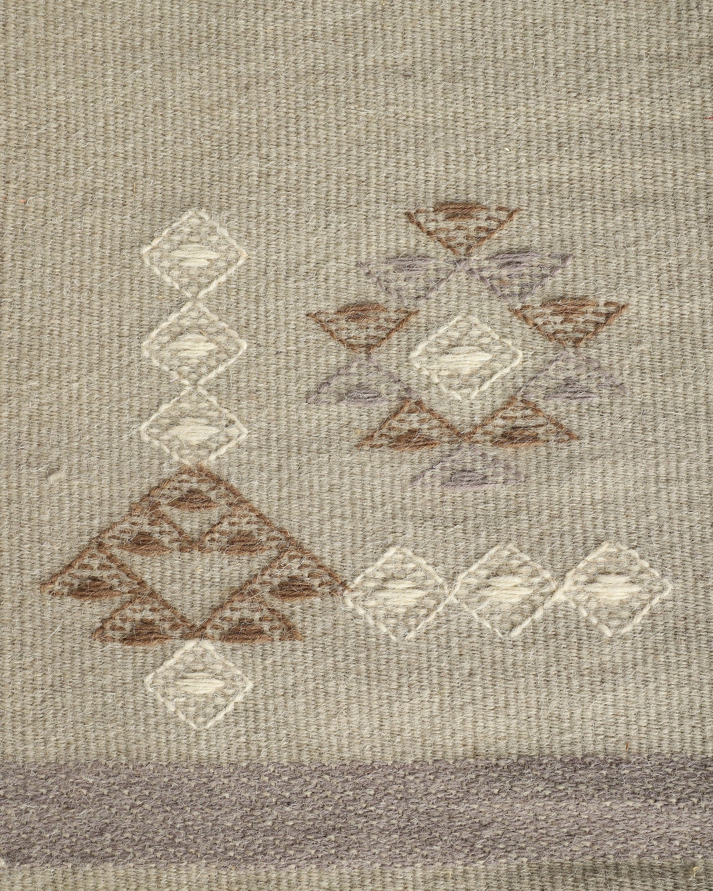 Berat Extra Weft Cotton Wool Rug