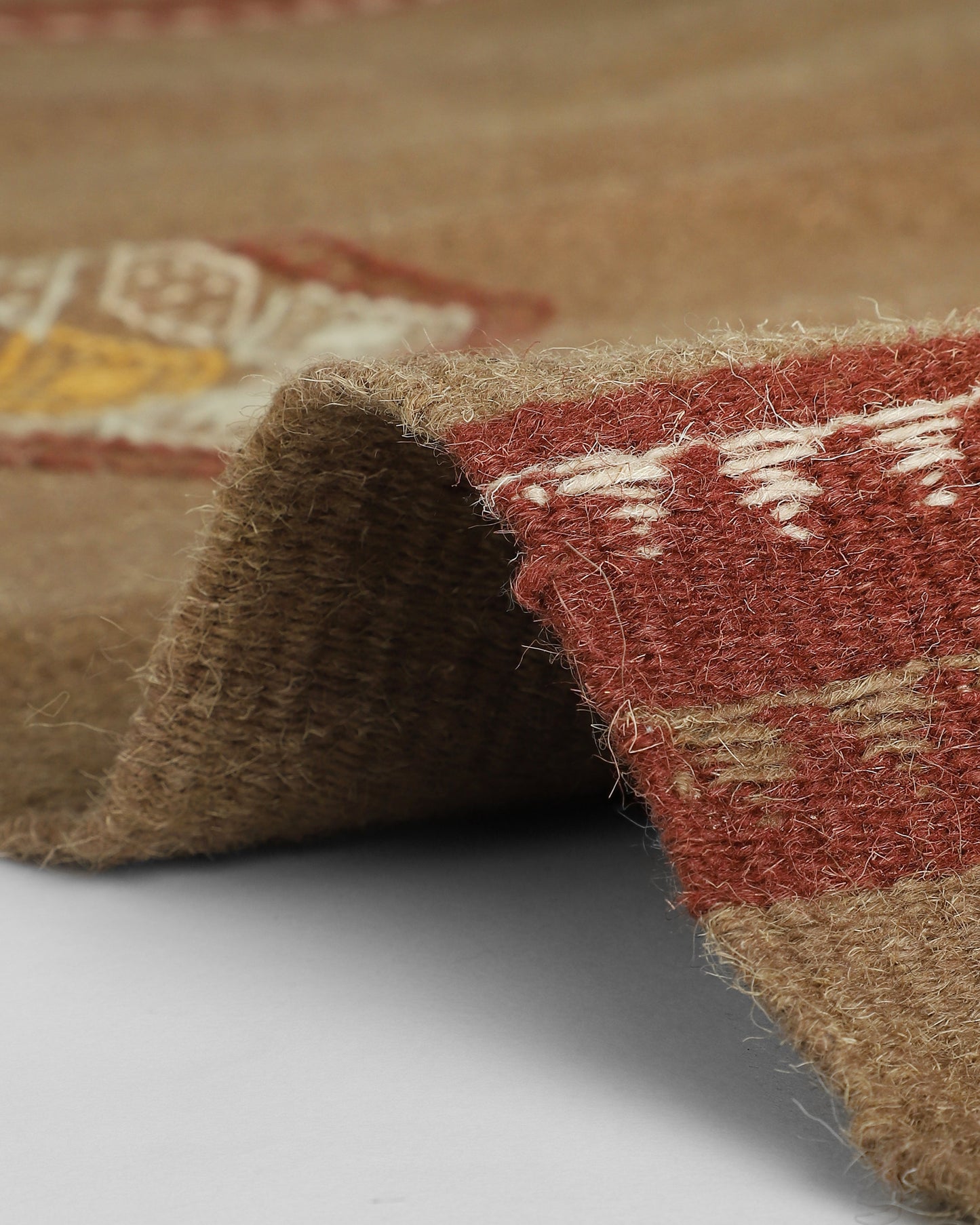 Silaah Extra Weft Cotton Wool Rug