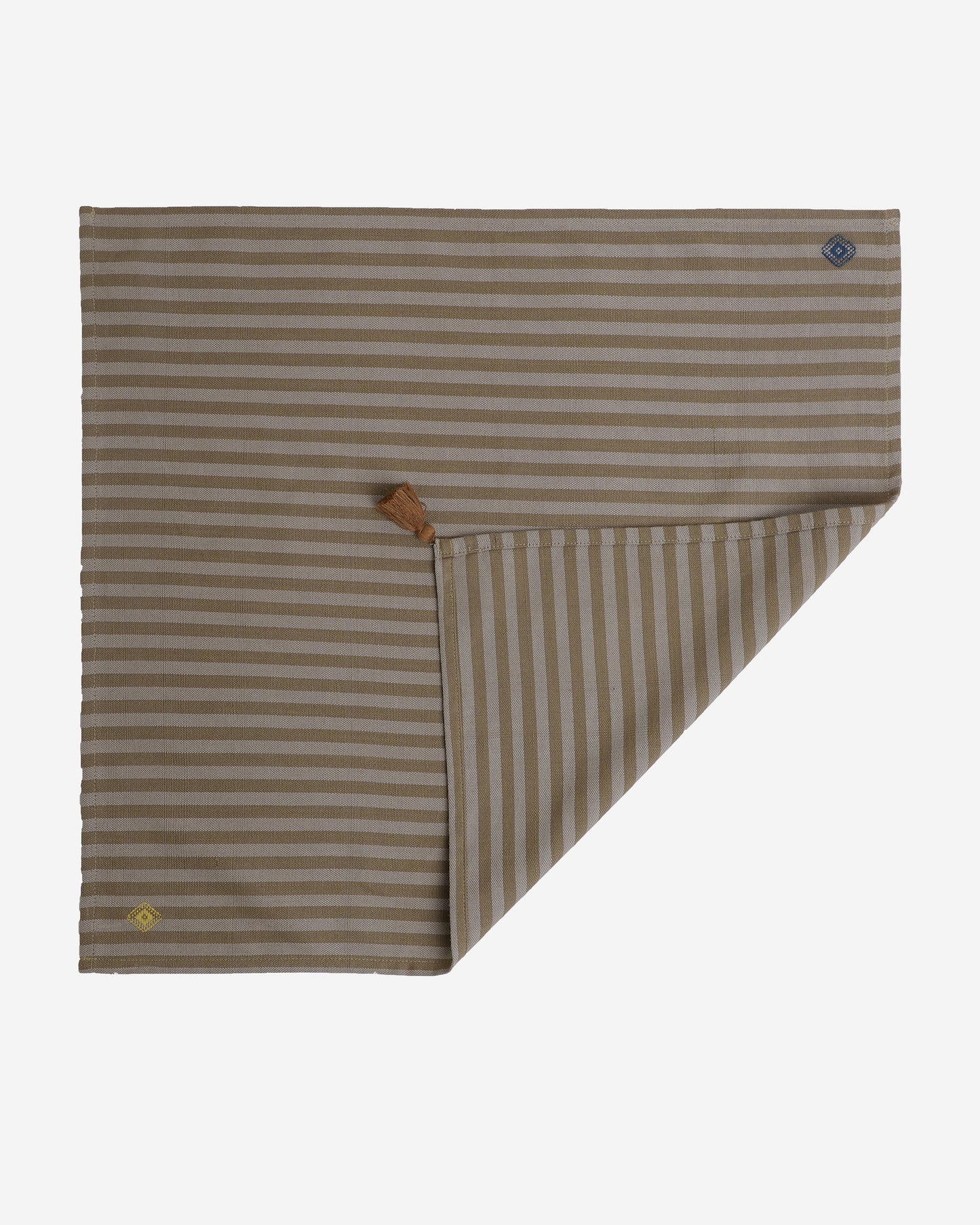 Bhadra Extra Weft Cotton Table Napkins | Set of 6