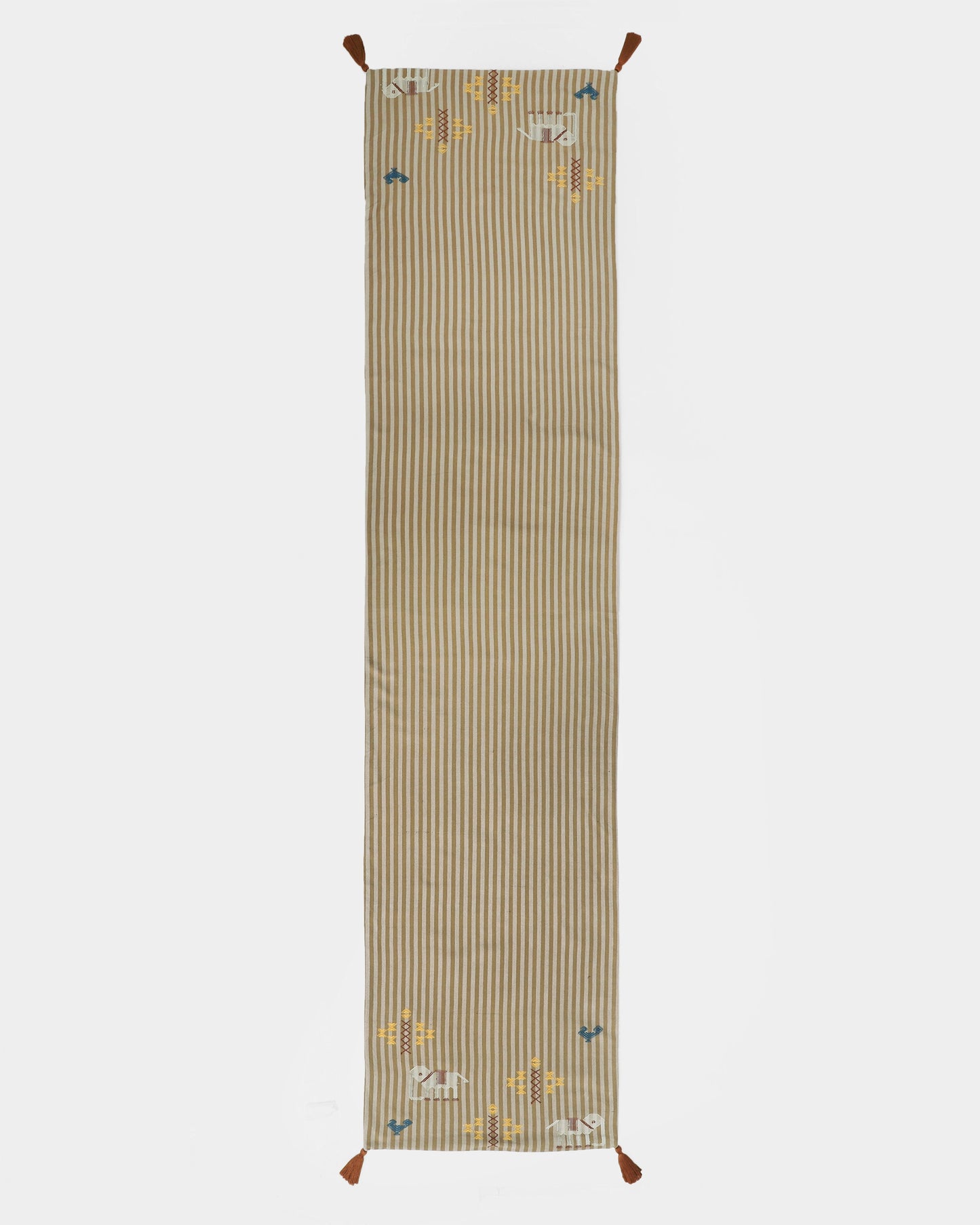 Preetha Extra Weft Cotton Table Runner