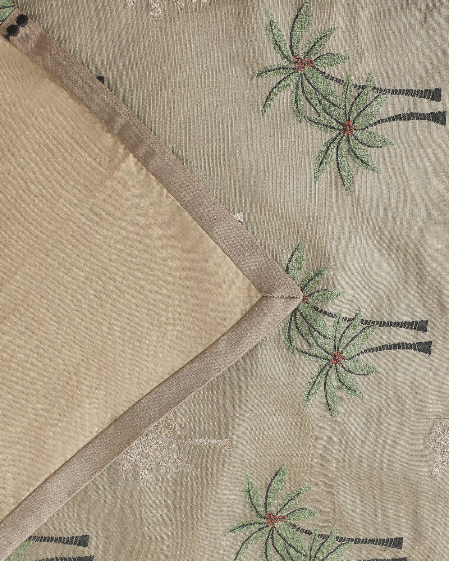 Aranya Powdi Silk Cotton Table Runner