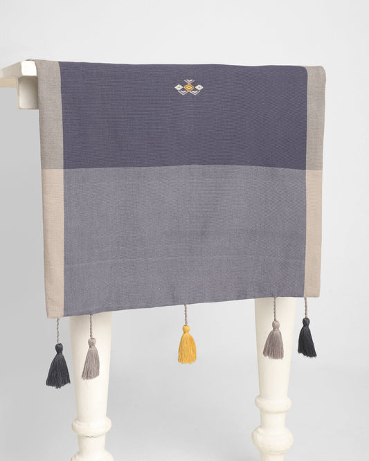 Yusuf Extra Weft Cotton Table Runner