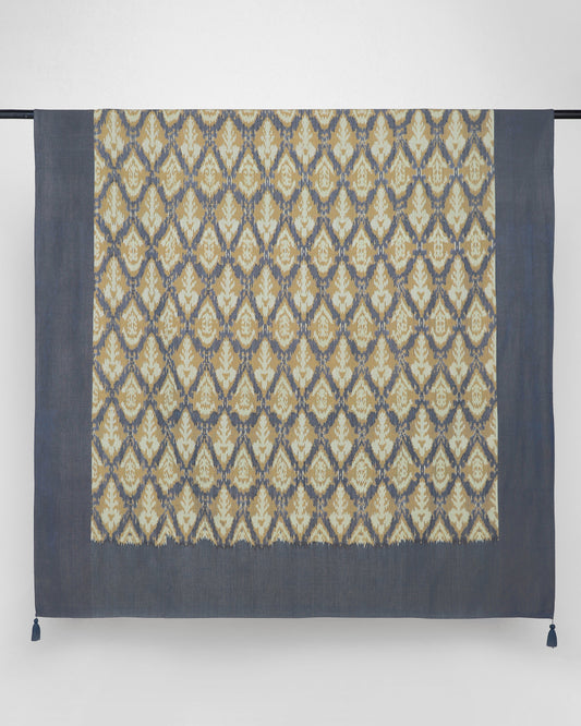 Udaya Warp Ikat Cotton Table Cover
