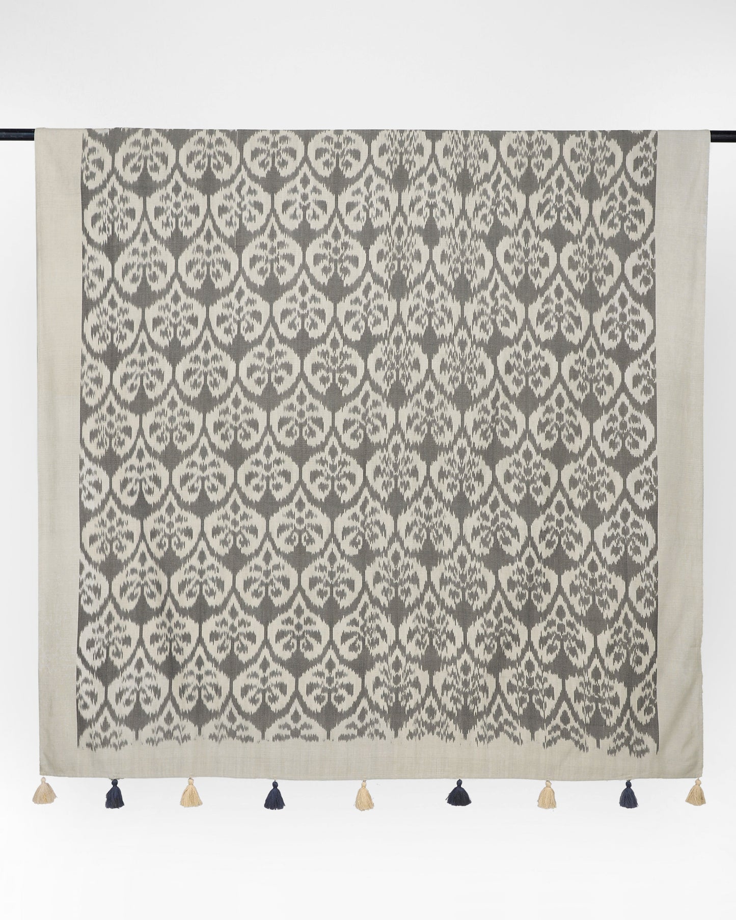 Okan Warp Ikat Cotton Table Cover