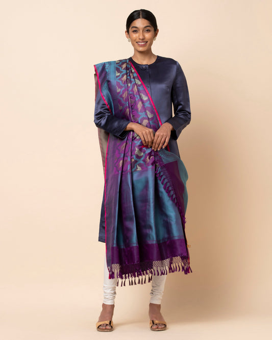 Narmada Tanchoi Silk Dupatta