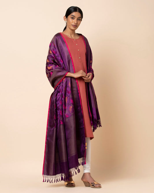 Narmada Tanchoi Silk Dupatta