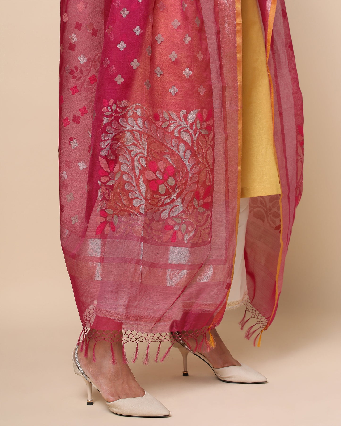 Rudra Jamdani Silk Cotton Dupatta