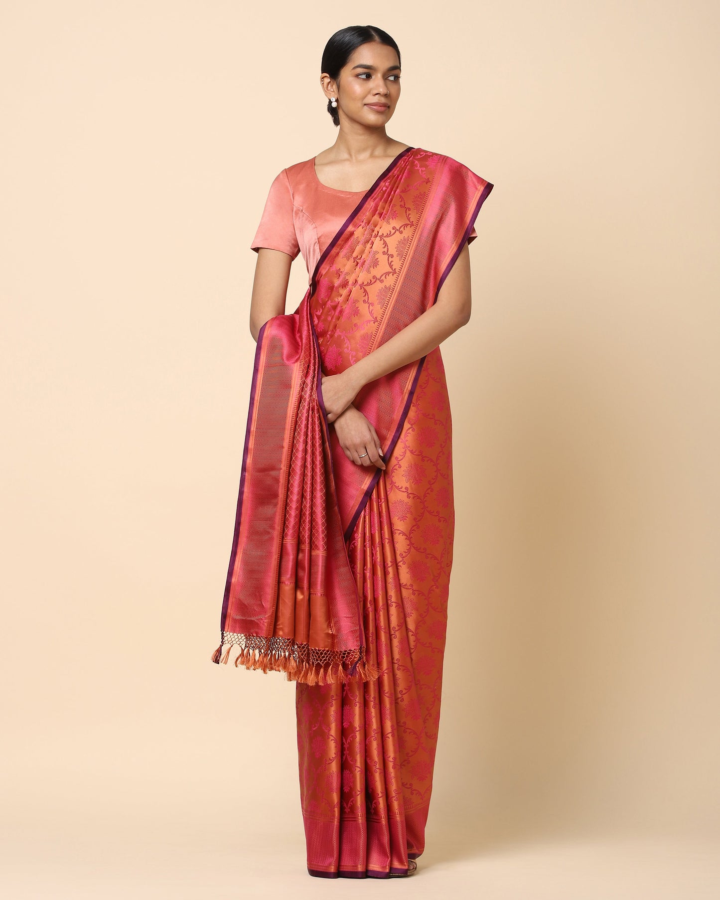 Padma Tanchoi Silk Saree