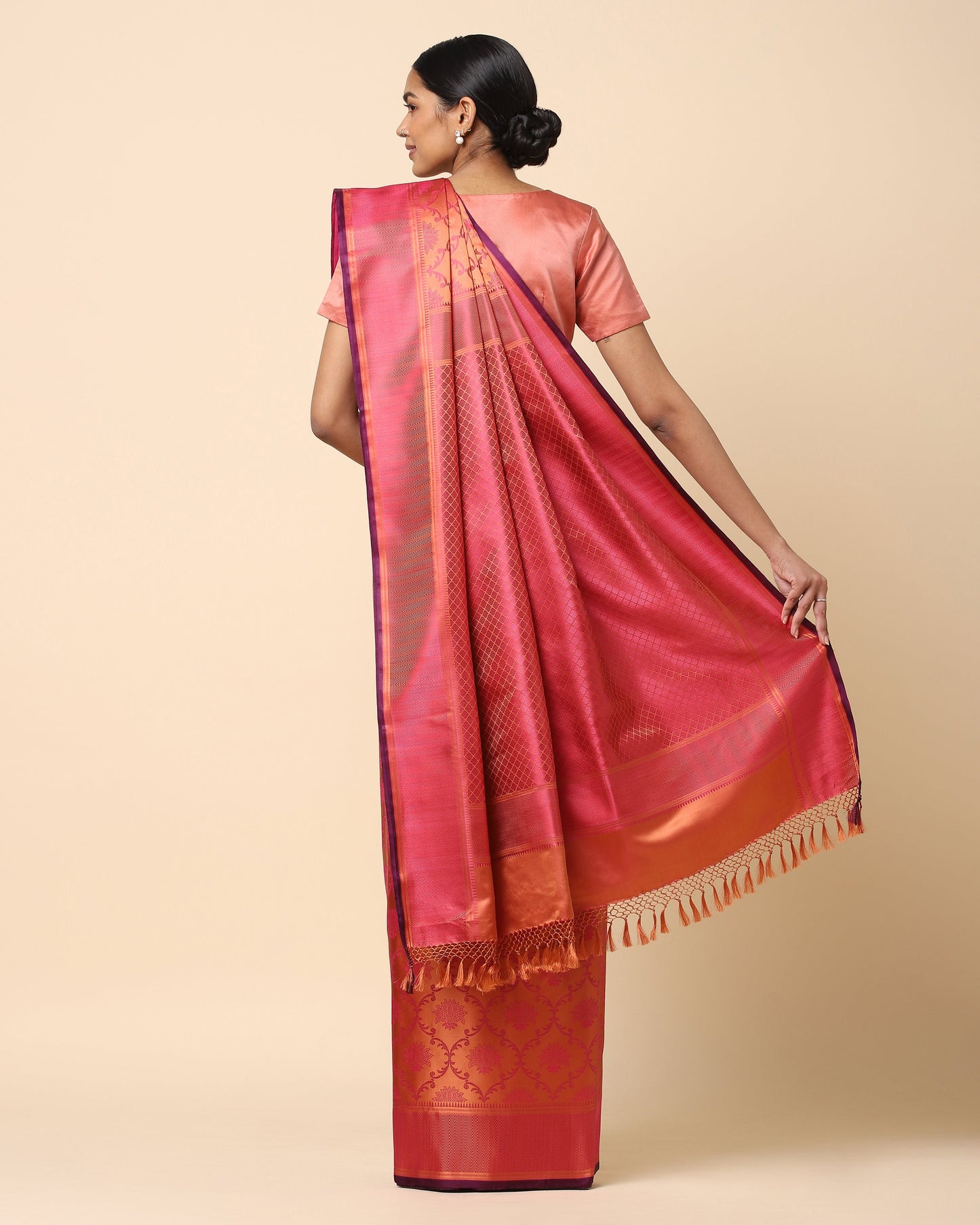Padma Tanchoi Silk Saree