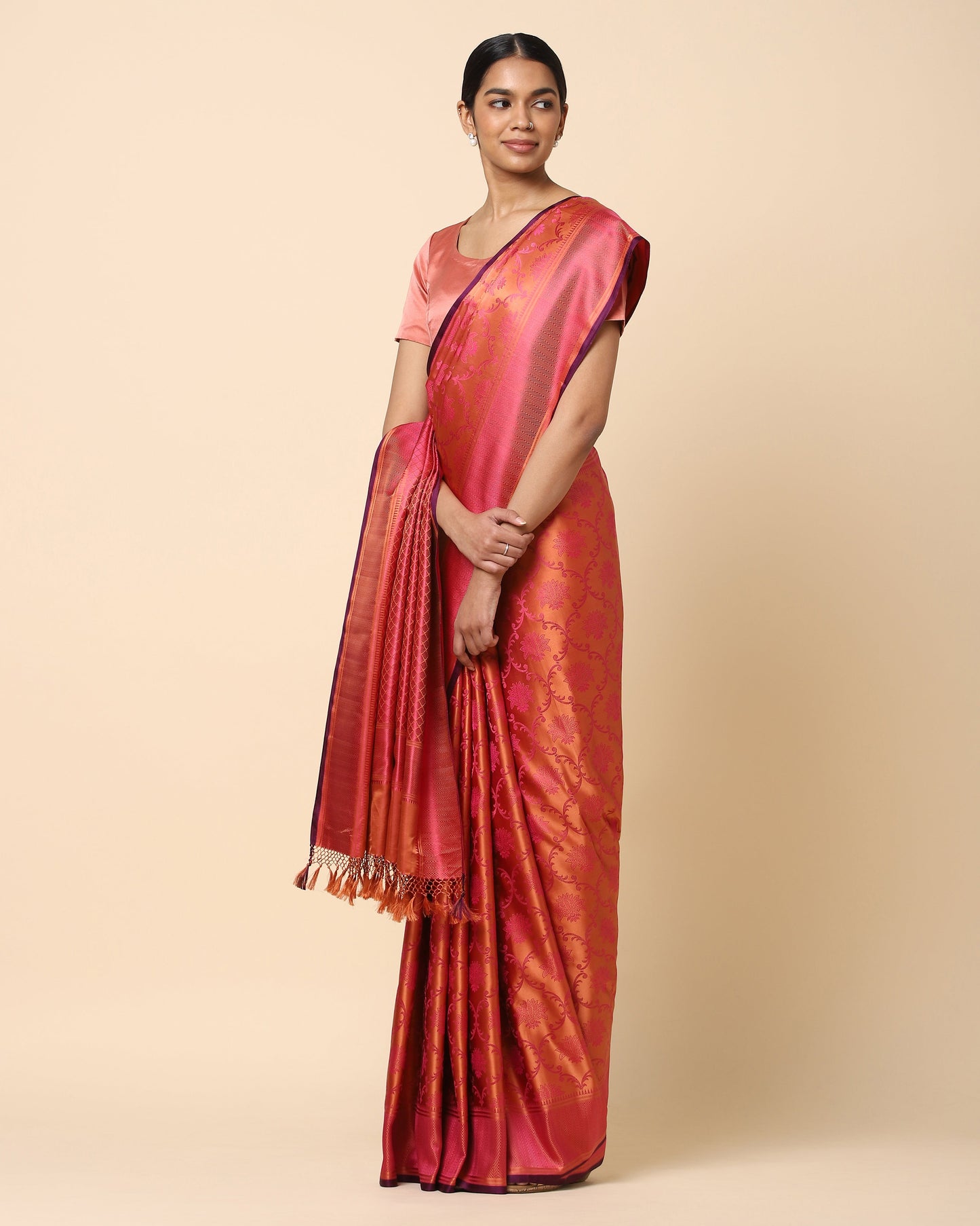 Padma Tanchoi Silk Saree
