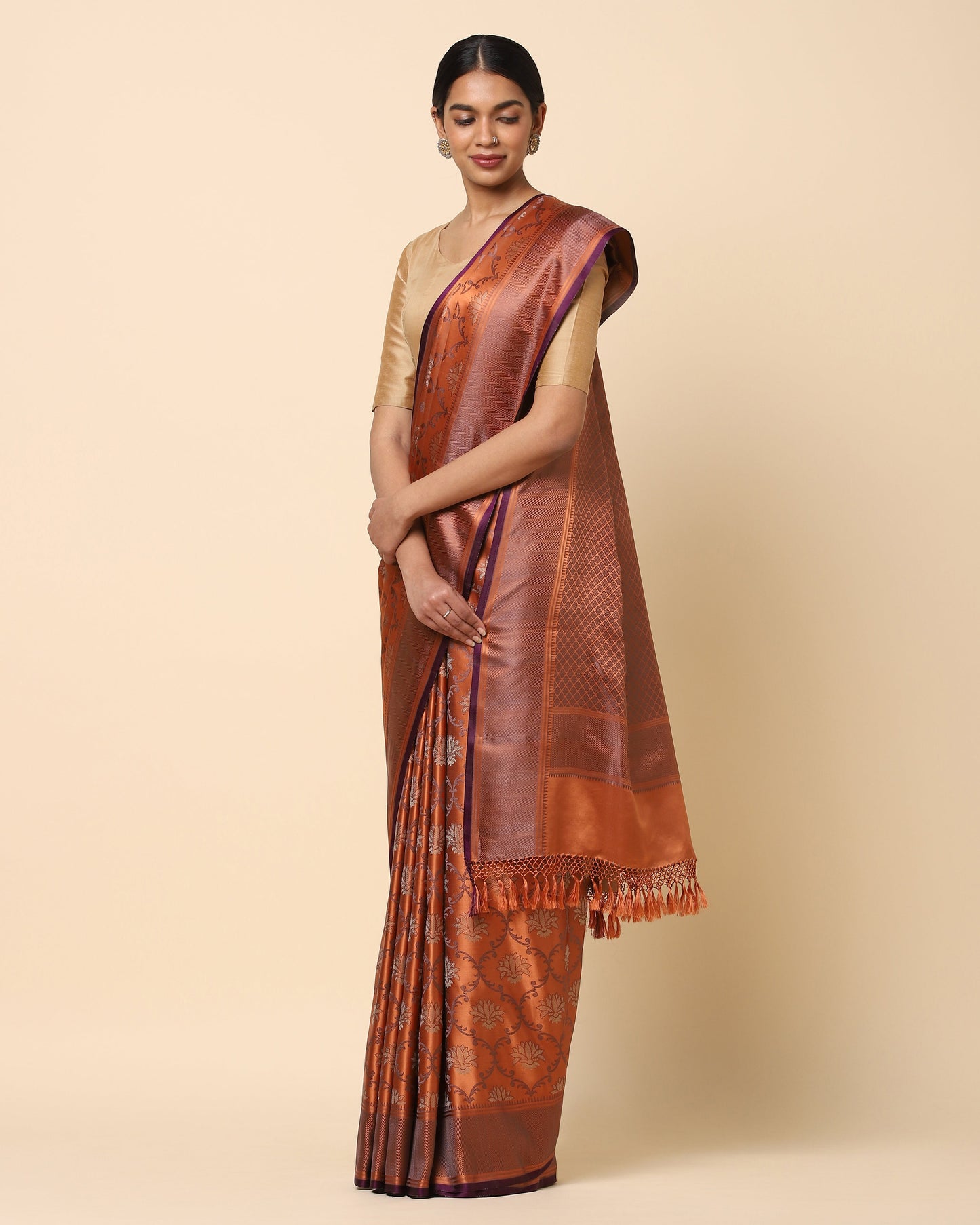 Padma Tanchoi Silk Saree