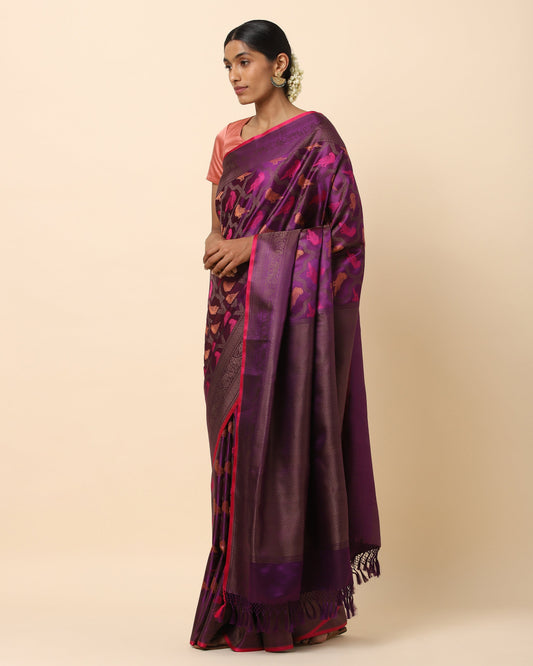 Narmada Tanchoi Silk Saree