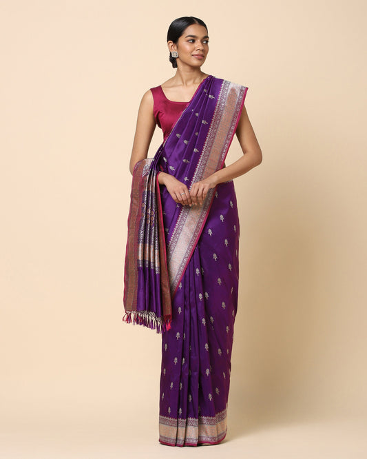 Rambagh Kadwa Silk Saree