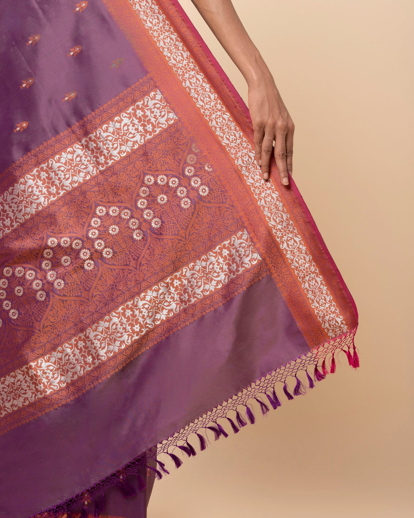 Rambagh Kadwa Silk Saree