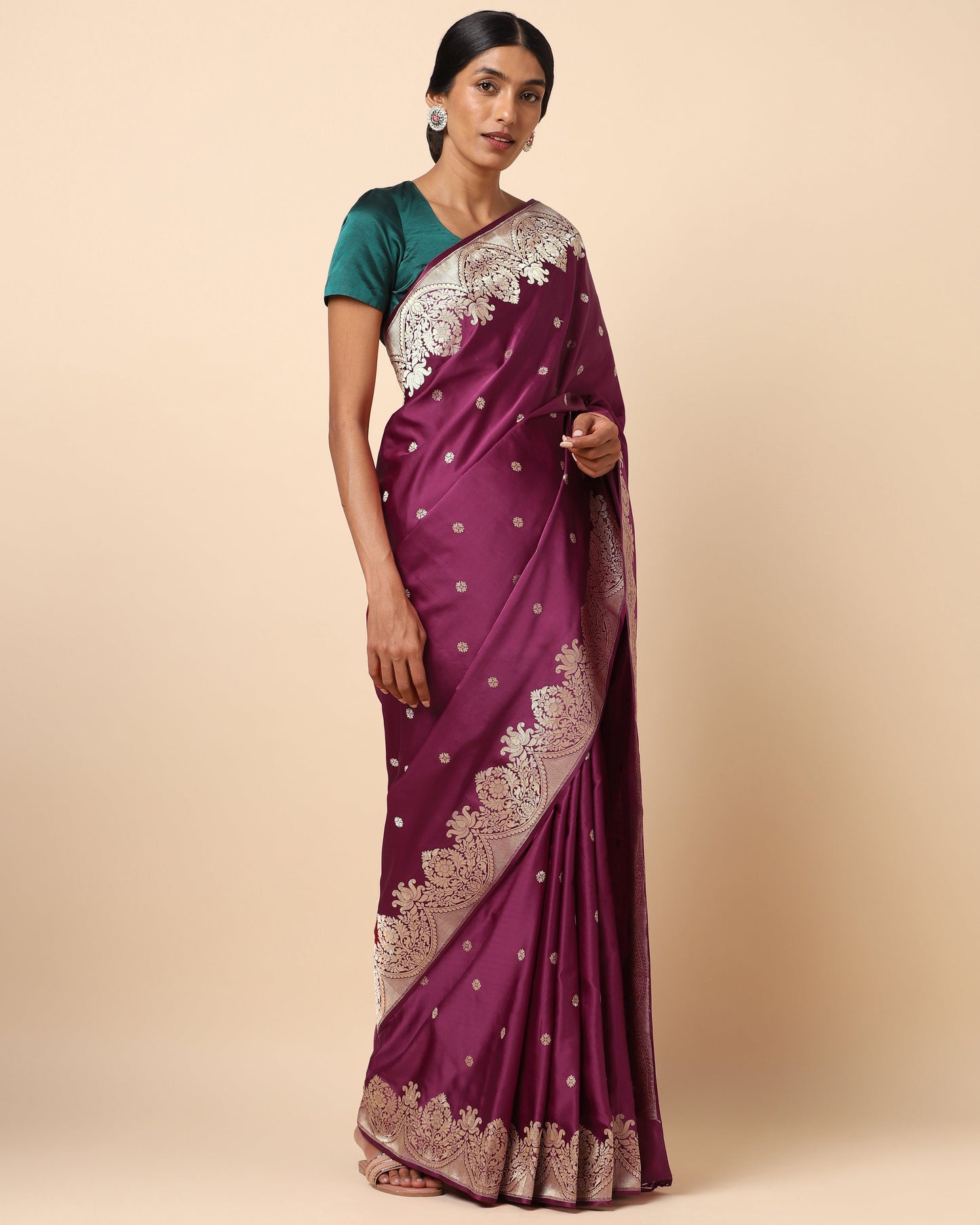 Bansari Mashru Silk Saree