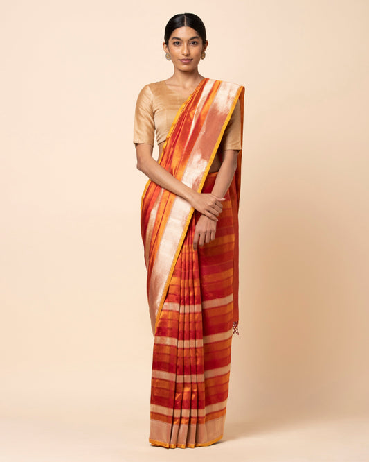 Aurelia Kadwa Silk Saree