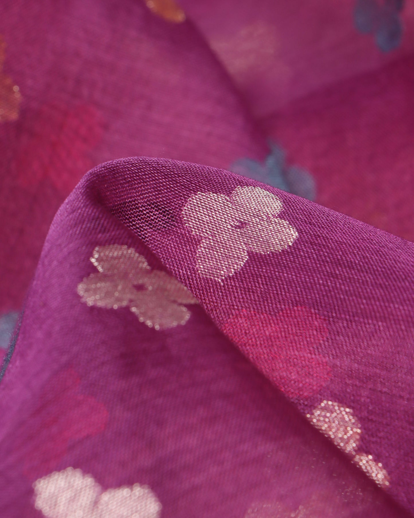 Rudra Jamdani Silk Cotton Saree