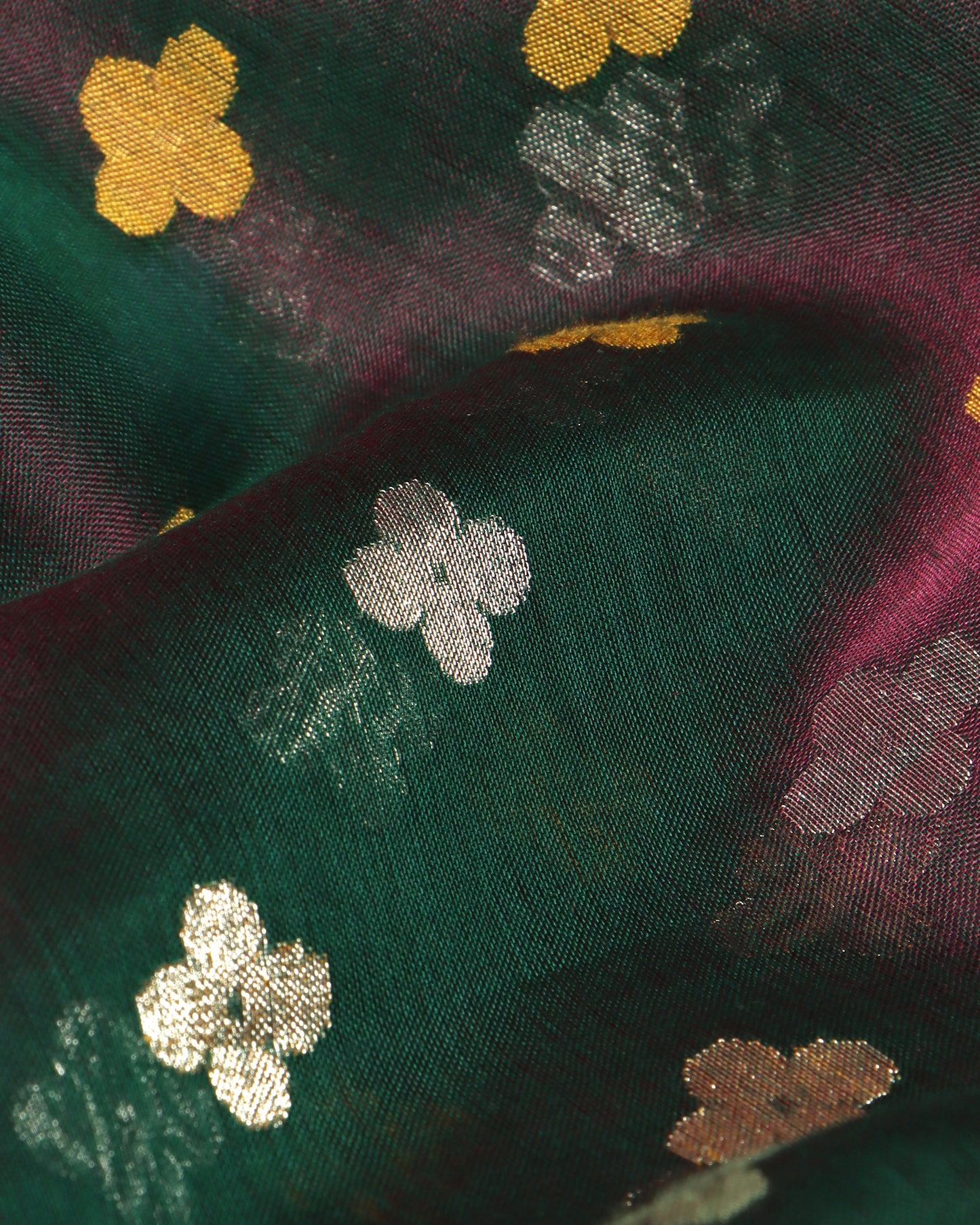 Rudra Jamdani Silk Cotton Saree