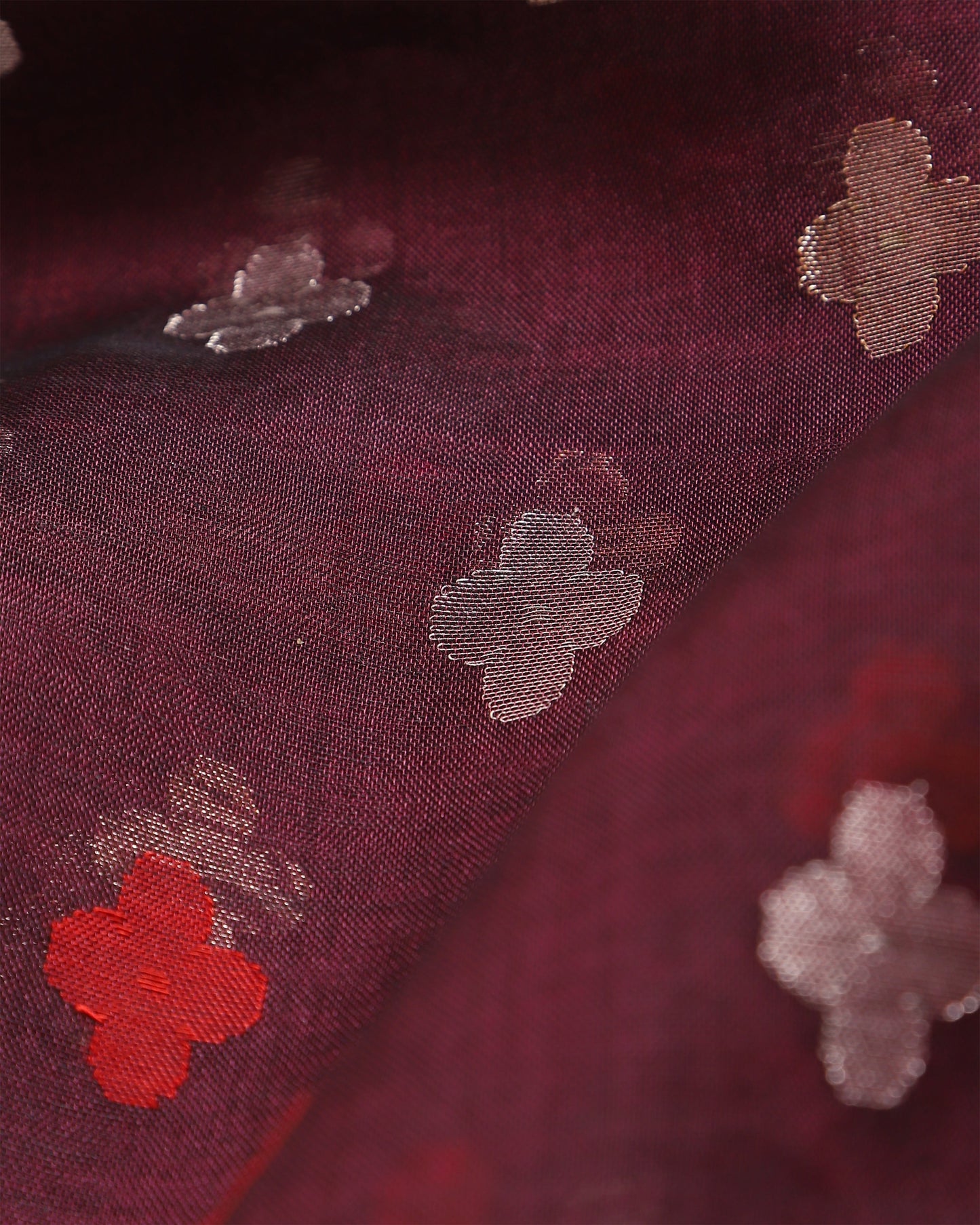 Rudra Jamdani Silk Cotton Saree