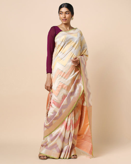 Mehar Rangkaat Kadwa Silk Saree