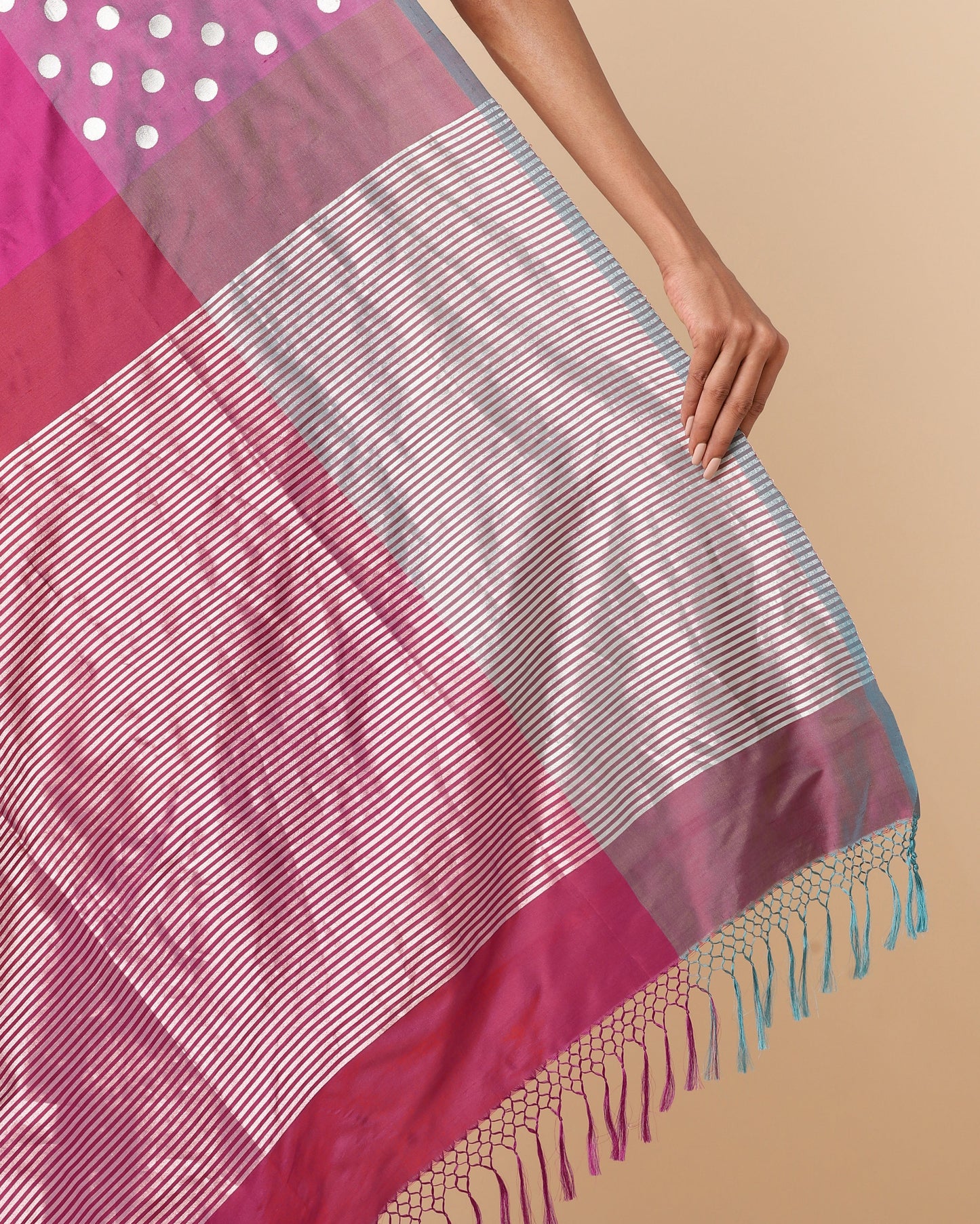 Ashni Cutwork Silk Saree
