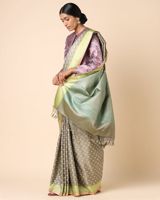 Vaibhavi Tanchoi Silk Saree