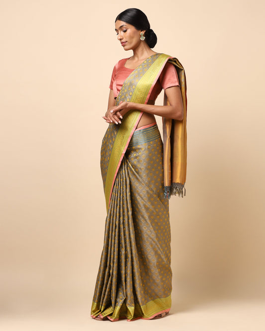 Vaibhavi Tanchoi Silk Saree