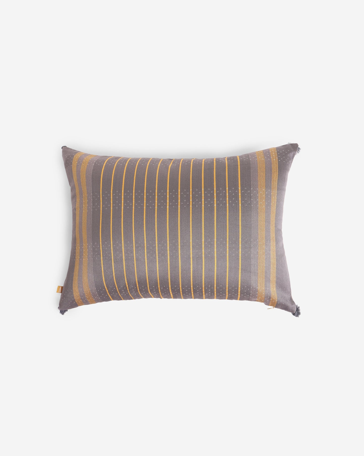 Nurgul Weft Ikat Cotton Silk Cushion Cover