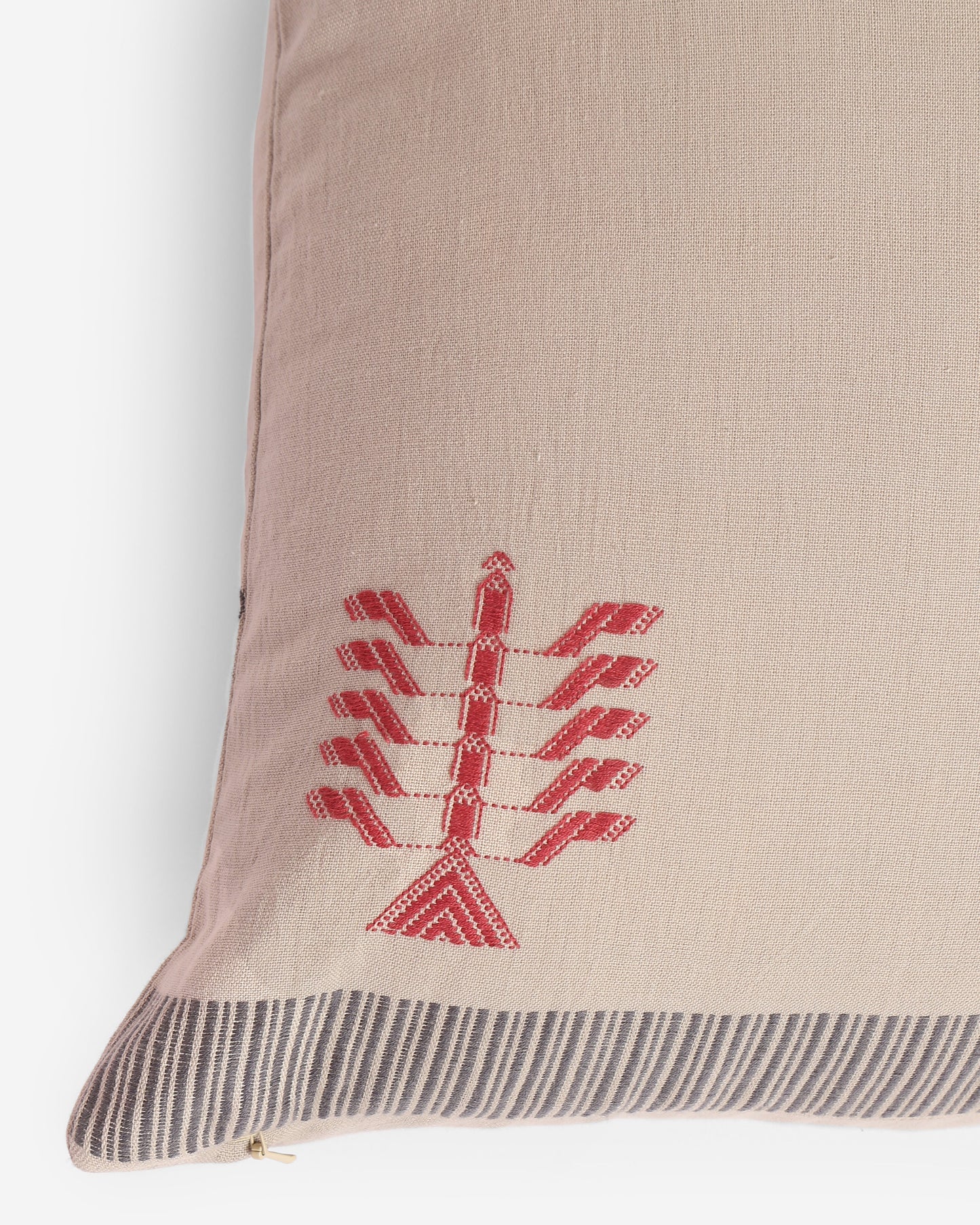 Pushpagiri Extra Weft Cotton Cushion Cover