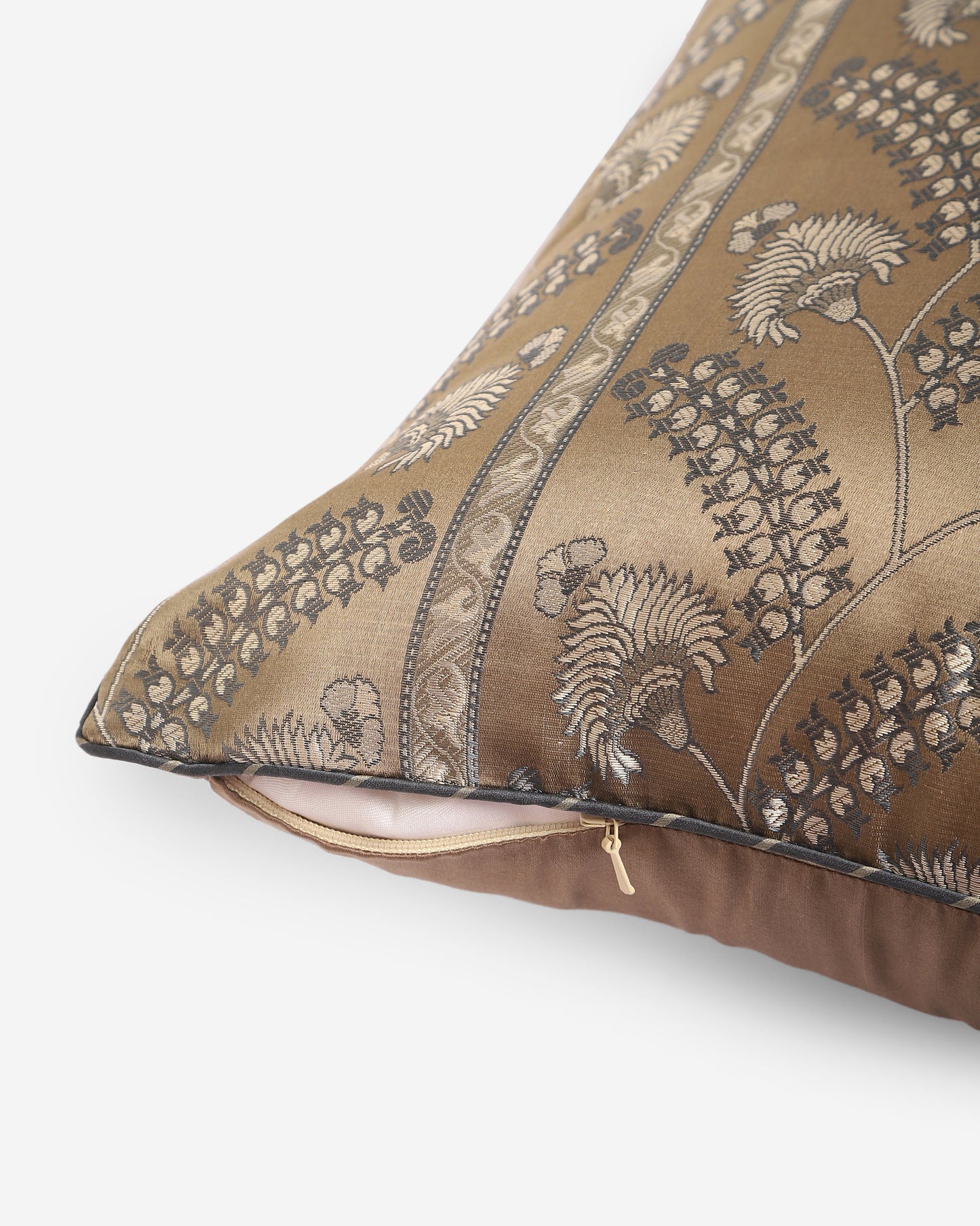 Banou Tanchoi Silk Cushion Cover