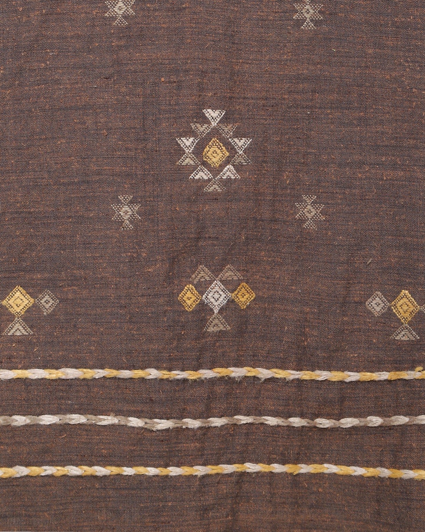 Feliz Extra Weft Wool Silk Stole