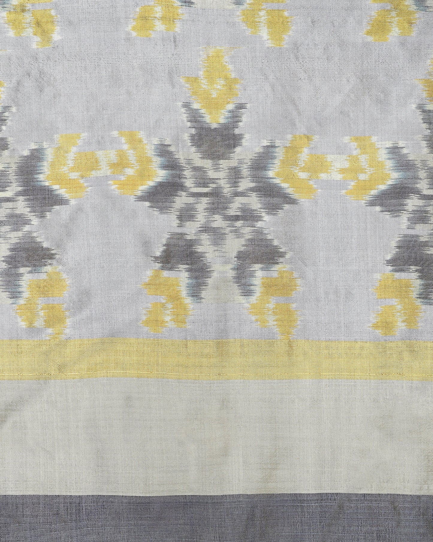 Fatma Weft Ikat Silk Stole