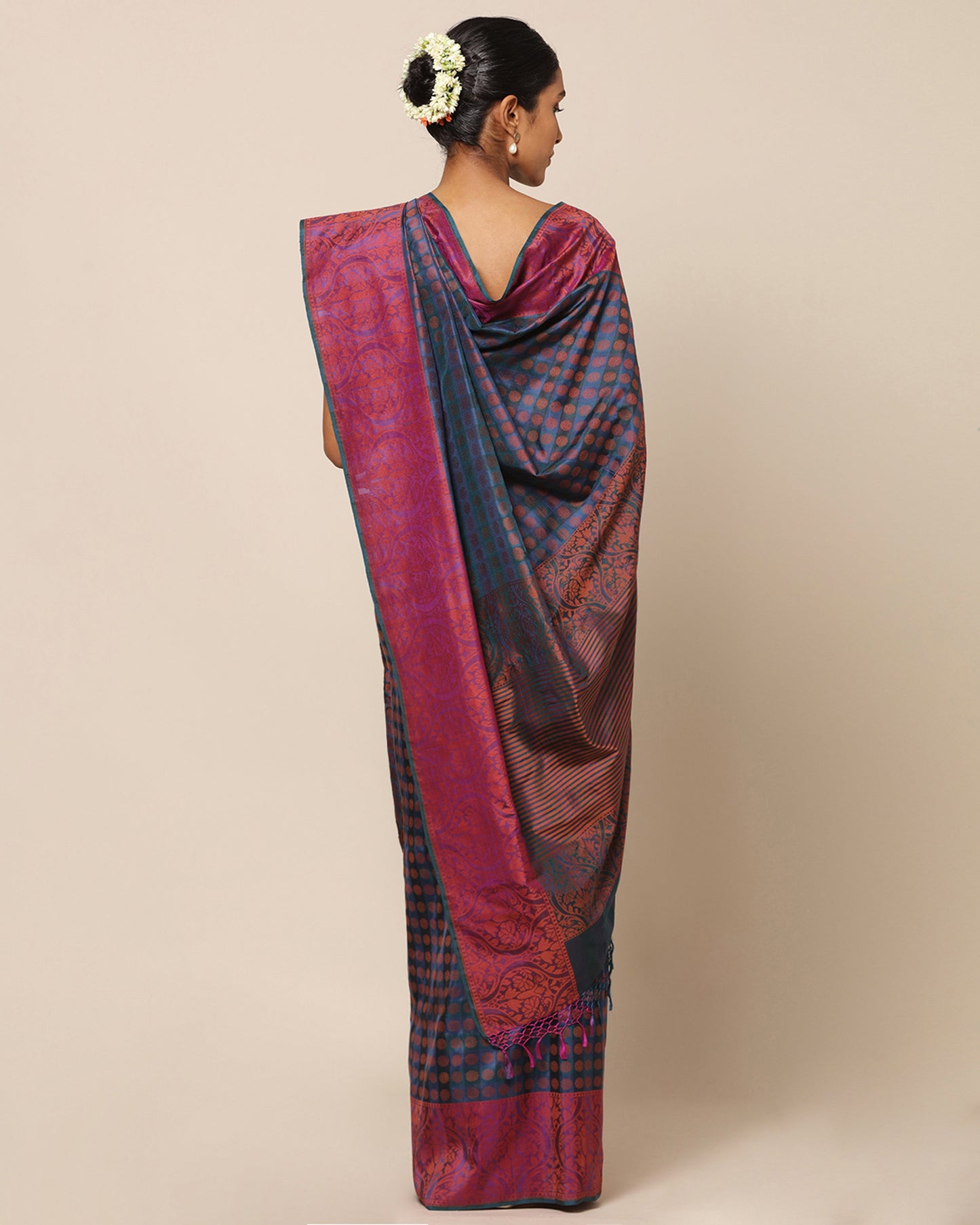 Nargis Fekwa Silk Saree