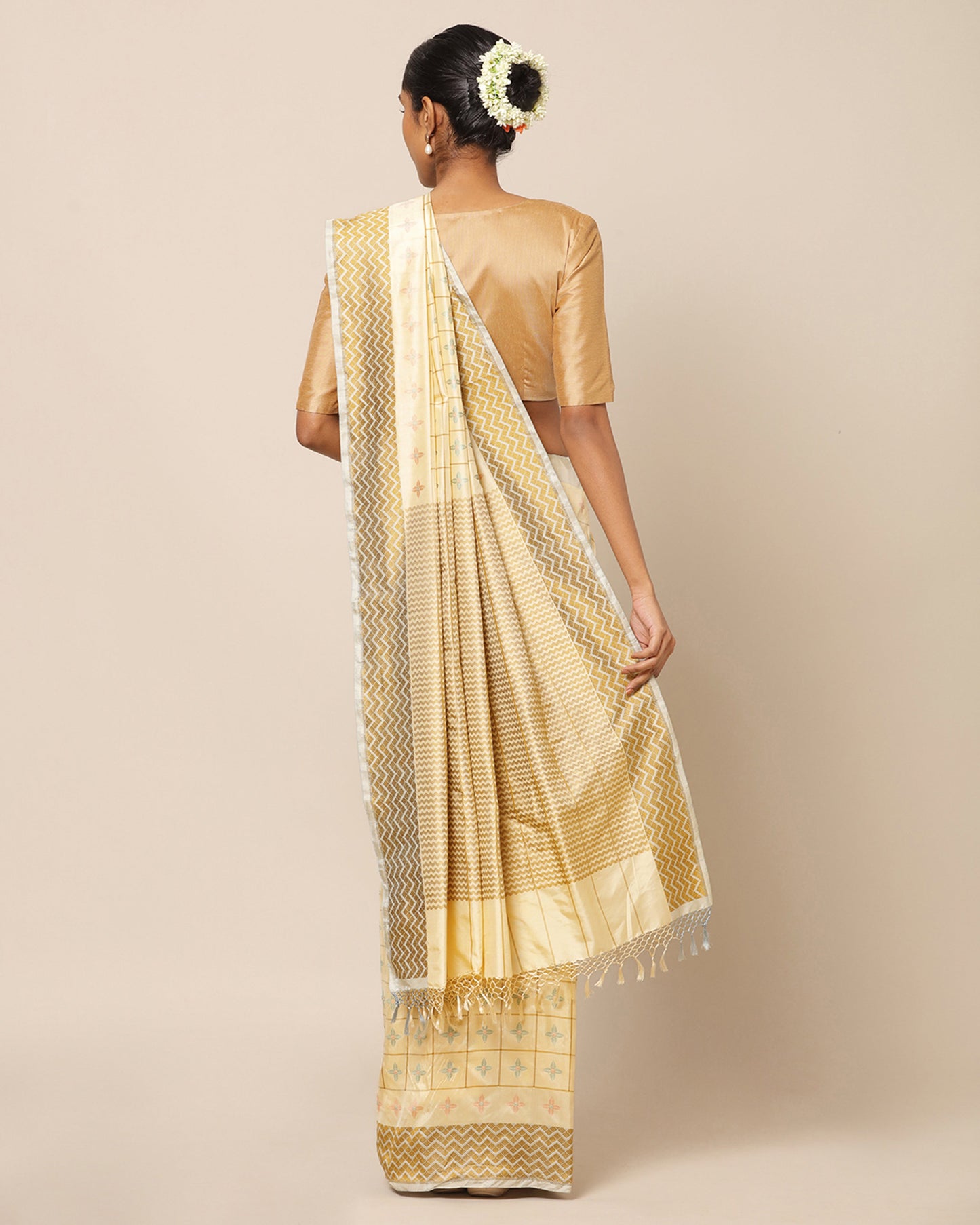 Chathur Kadwa Silk Saree