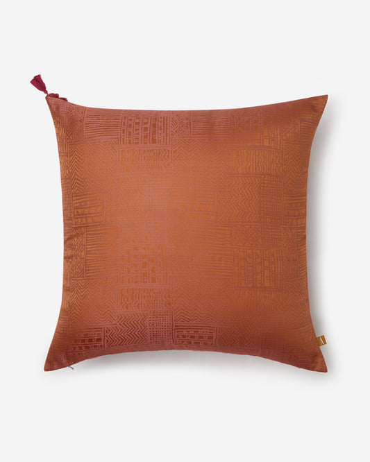 Yoruba Tanchoi Silk Cushion Cover